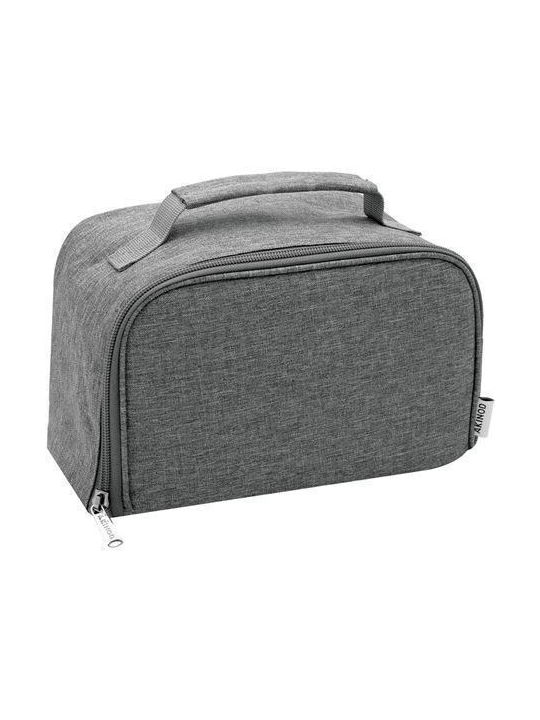Akinod Cutie pentru Mâncare Termos Plastic Negru 1400ml 1buc