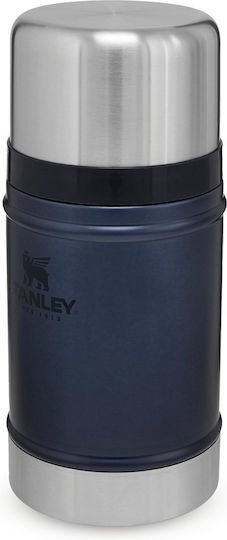 Stanley Legendary Classic Cutie pentru Mâncare Termos Inox Matt Black Pebble 700ml 1buc