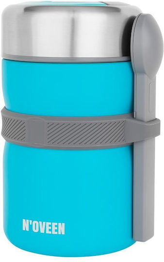N'Oveen Inox Food Container Thermo Blue 2L