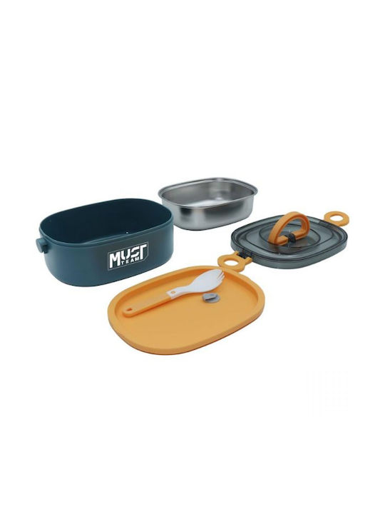 Must Team Inox Lunch Box Pink 750ml