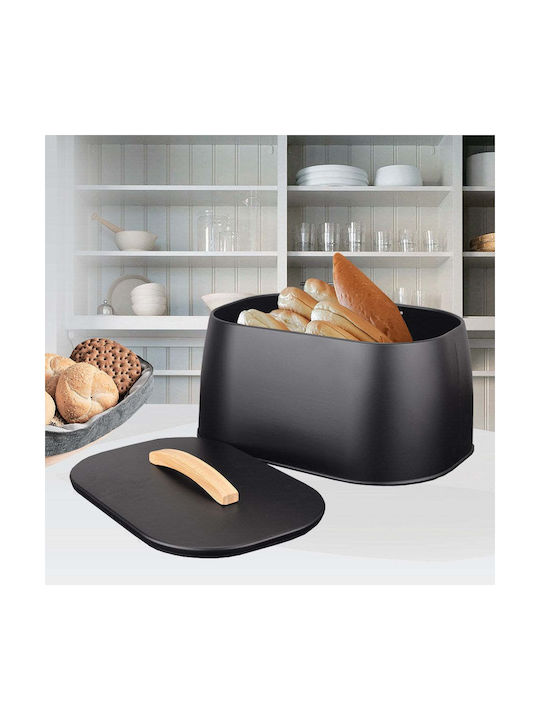 Maestro Inox Food Container Black 33.5x33.5cm