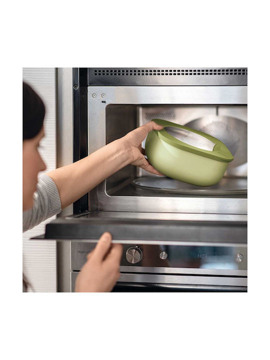 Guzzini Microwave Plastic Lunch Box Storemore Green 975ml