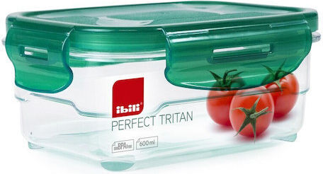 Ibili Cutie pentru Mâncare Plastic Transparent 600ml 1buc
