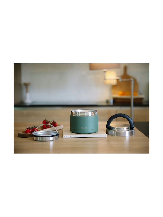 Qwetch Inox Thermo Lunch Box Green 850ml