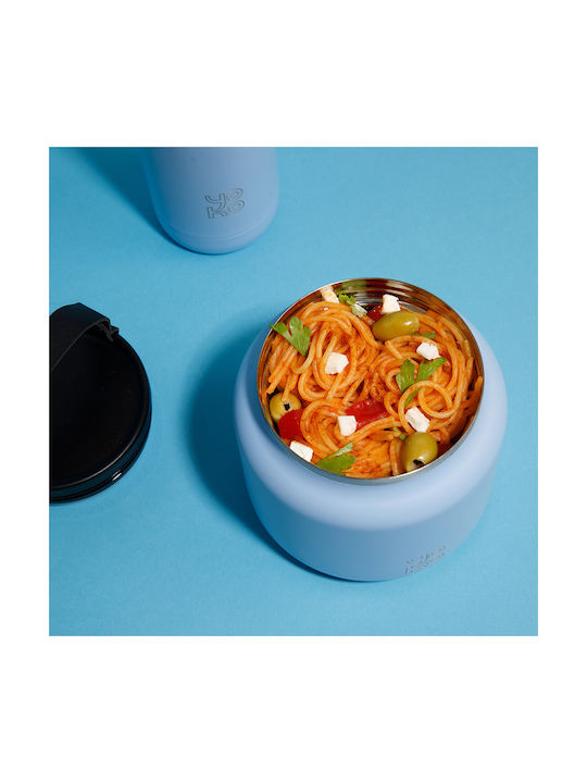 Yoko Design Play Cutie pentru Mâncare Termos Inox Albastru 700ml 1buc