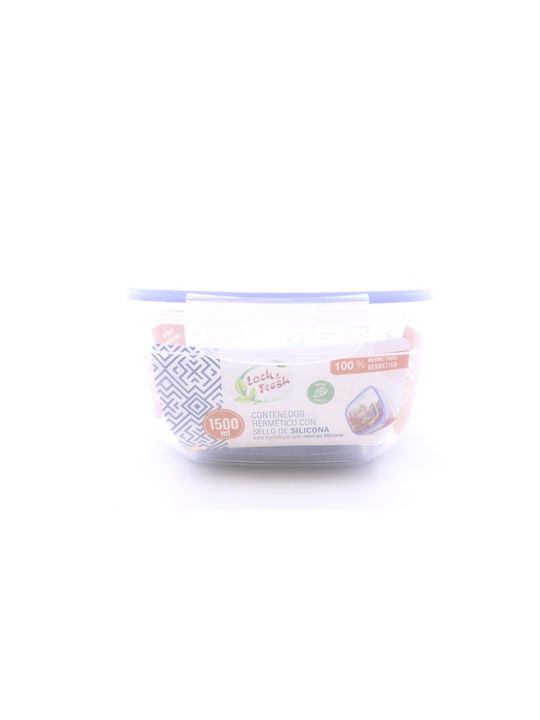 Katex Plastic Lunch Box Blue 1500ml