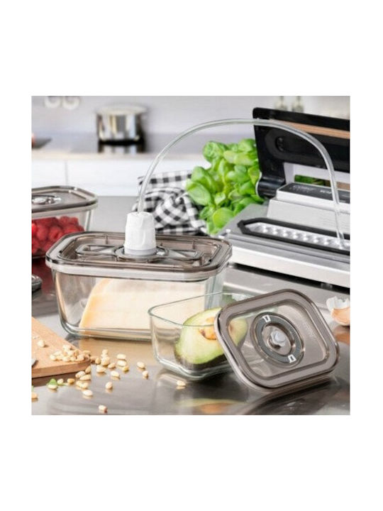 Caso Glass Lunch Box VacuBoxx Black 14.5x9.5cm 3pcs