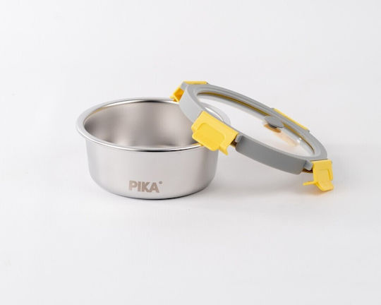 Pika Δοχείο Φαγητού Inox Ασημί 650ml
