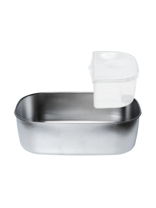 N'Oveen Inox Electric Lunch Box Gray 23x23cm