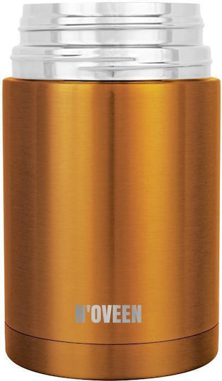 N'Oveen Inox Thermo Lunch Box Gray 800ml