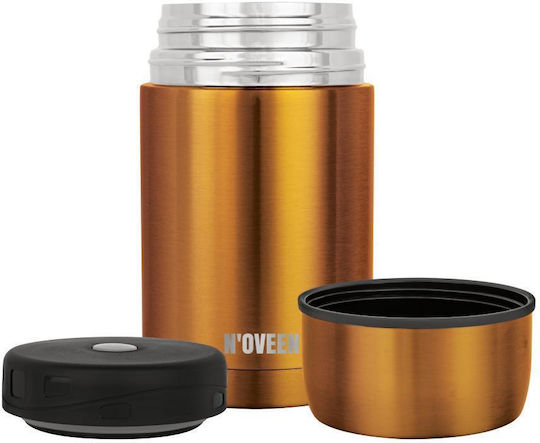 N'Oveen Inox Thermo Lunch Box Gray 800ml
