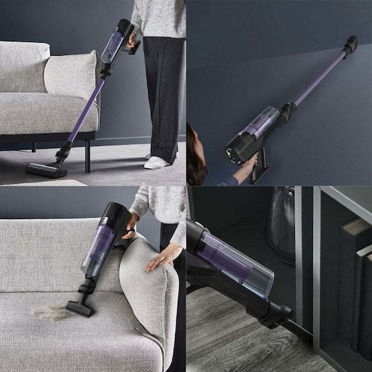 Rowenta Xpert 5.80 Rechargeable 2 in 1 Stick & Handheld Vacuum Purple
