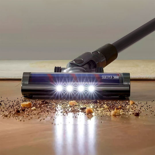 Teesa SWEEPER Rechargeable 2 in 1 Stick and Handheld Vacuum Gray