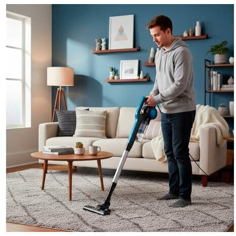 Black & Decker Ηλεκτρική Σκούπα Stick 600W Μαύρη BXVMS602E