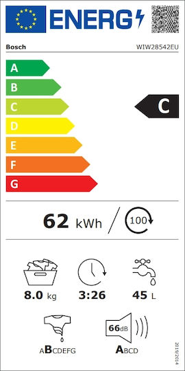 Bosch Пералня 8кг 1400 Оборота Speed Perfect WIW28542EU