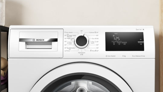 Bosch Waschmaschine 8kg mit Dampftechnologie 1200 Umdrehungen Active Water Plus WAN24066BY