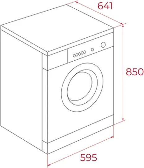 Teka Πλυντήριο Ρούχων 12kg με Τεχνολογία Ατμού 1400 Στροφών WMK 71240 WH