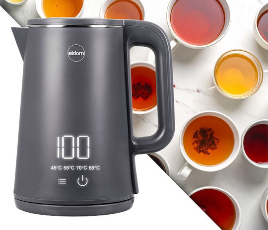 Eldom Βραστήρας 1.8lt 2000W Γκρι