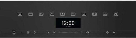Miele Φούρνος άνω Πάγκου 71lt Π56εκ. cleanSteel