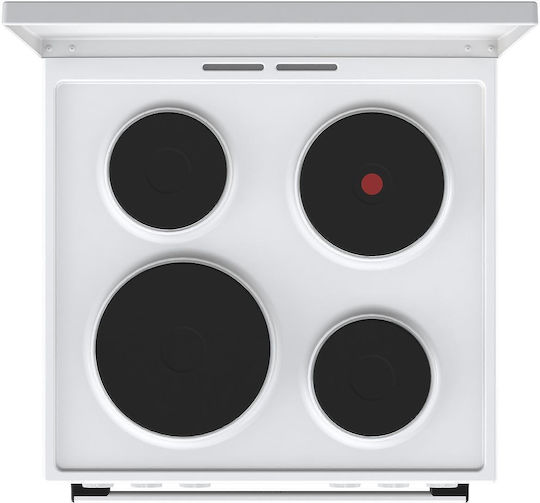Gorenje Herd 71l mit Emaille Kochfeld 60cm Weiß