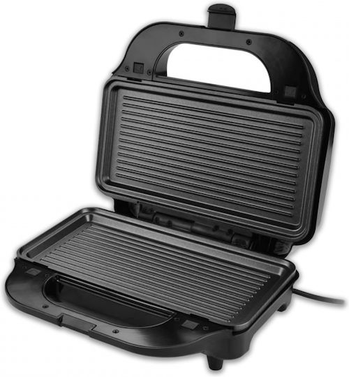 Heinner Sandwich Maker with Removable Plates for 2 Sandwiches 900W Red