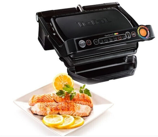 Tefal Optigrill+ GC712 Sandwich Maker Grill cu Plăci Detasabile 2000W Neagră