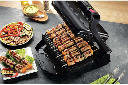 Tefal Optigrill+ GC712 Sandwich Maker Grill cu Plăci Detasabile 2000W Neagră