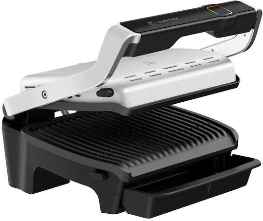 Tefal OptiGrill Elite Τοστιέρα Γκριλιέρα με Αποσπώμενες Πλάκες 2000W Inox
