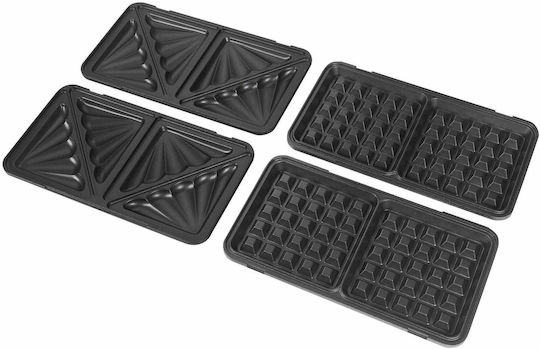 Kraft & Dele Sandwich Maker Grill with Removable Plates 1500W Green