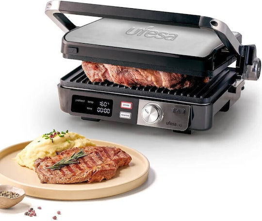 Ufesa Sandwich Maker for 2 Sandwiches 2000W Inox