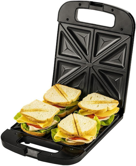 Adler AD-3055 Сандвич тостер за 4 Сандвичи 2000W Бяла