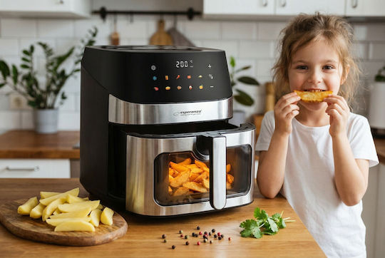 Esperanza Eka005 Air Fryer 8lt Black