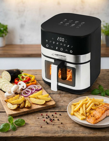 Esperanza Eka003 Air Fryer 5lt Μαύρο