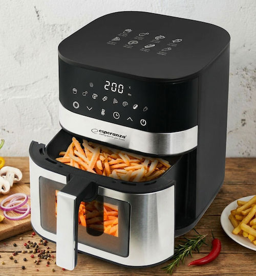Esperanza Eka003 Air Fryer 5lt Μαύρο