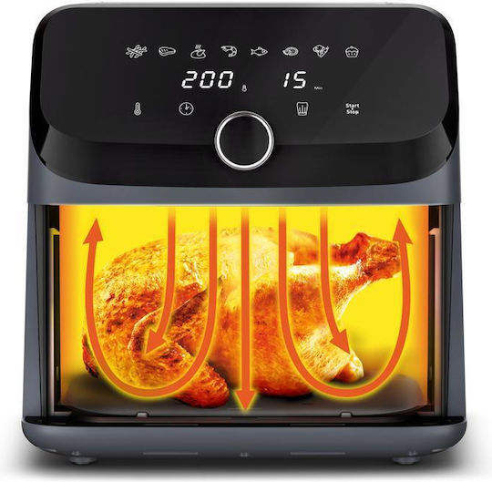 Tefal Easy Fry Еър Фрайър 7.5лт Черен