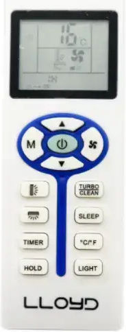 F&U Air Conditioner Remote Control