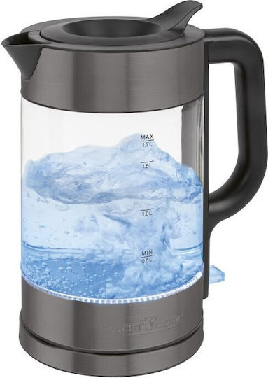 Profi Cook PC-WKS 1322 G Kettle 1.7lt 2200W Black