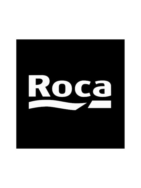 Roca Rail Баня Единична Подов с винтове ​60x60см Сребрист