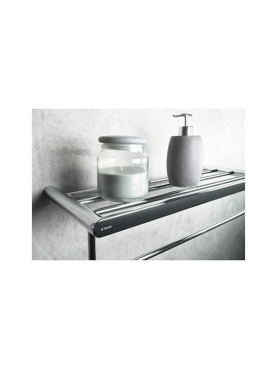 Deante Single Wall-Mounted Bathroom Rail ​62.8x62.8cm Silver