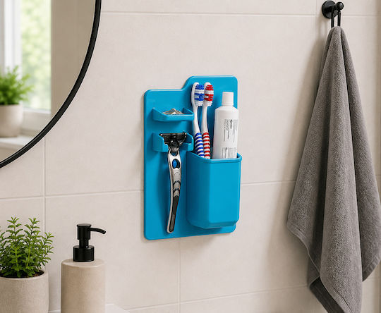 Mighty Toothbrush Holder Bathroom Stand