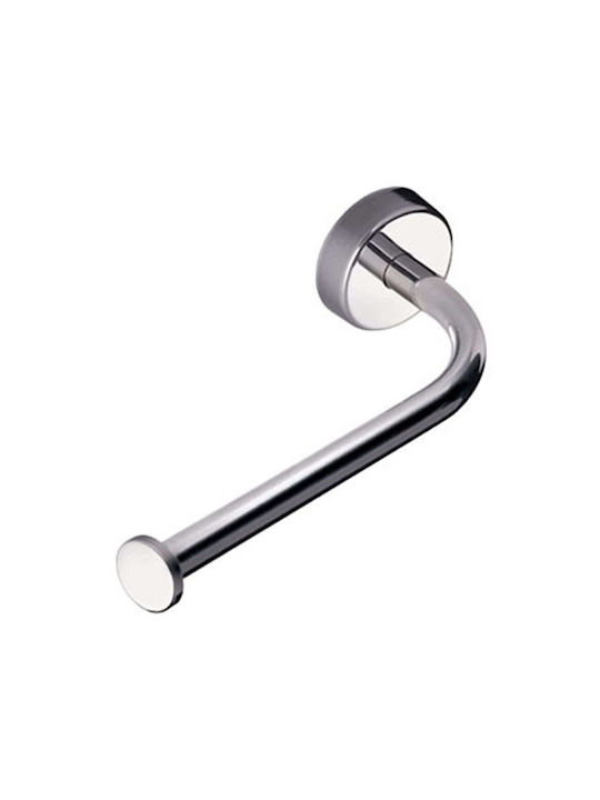 Kapitan Wandmontierter Papierhalter Silber