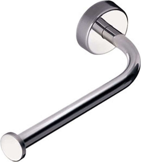 Kapitan Wandmontierter Papierhalter Silber
