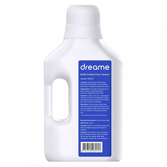 Υγρό Καθαρισμού 500ml για Σκούπα Ρομπότ Dreame