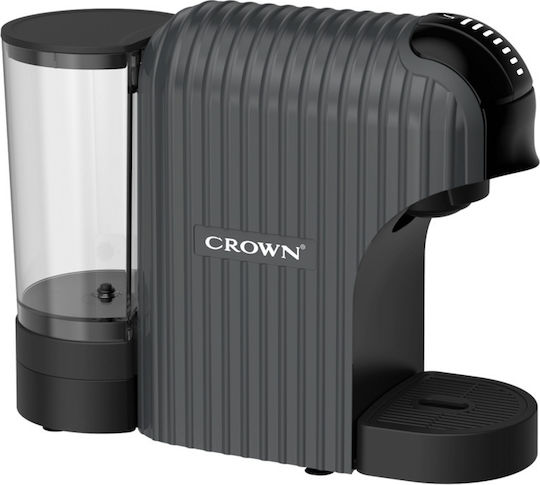 Crown Кафемашина за Капсули Налягане 20bar Черна