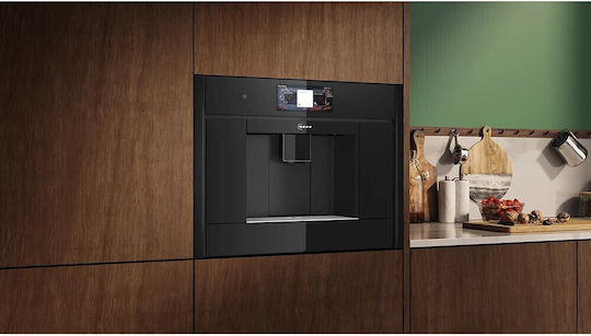 Neff Automatic Built-in Espresso Coffee Machine with Grinder Black ZC045DY0