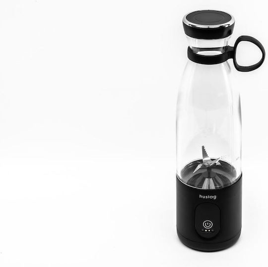 Huslog Μπλέντερ με Ανοξείδωτη Κανάτα 580 ml Γκρι