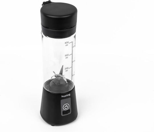 Huslog Blender with Plastic Jug 470 ml Gray