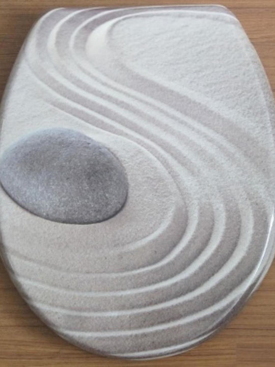 Inter Ceramic Καπάκι Λεκάνης Πλαστικό Μπεζ