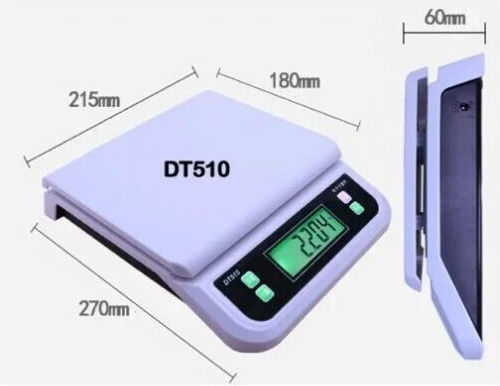 DT-510 Digital Kitchen Scale up to 30kg White