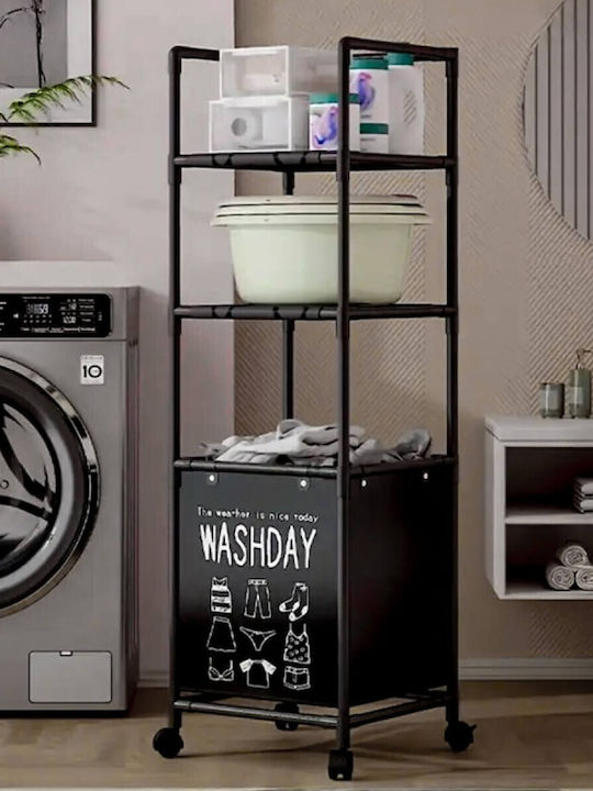 Metal Laundry Basket Black Metal Laundry Basket Black